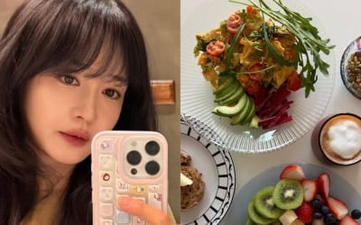 상다리 부러지겠네…'45세' 성유리, 영양소 꽉 채운 건강 식단으로 전한 자기 관리 근황