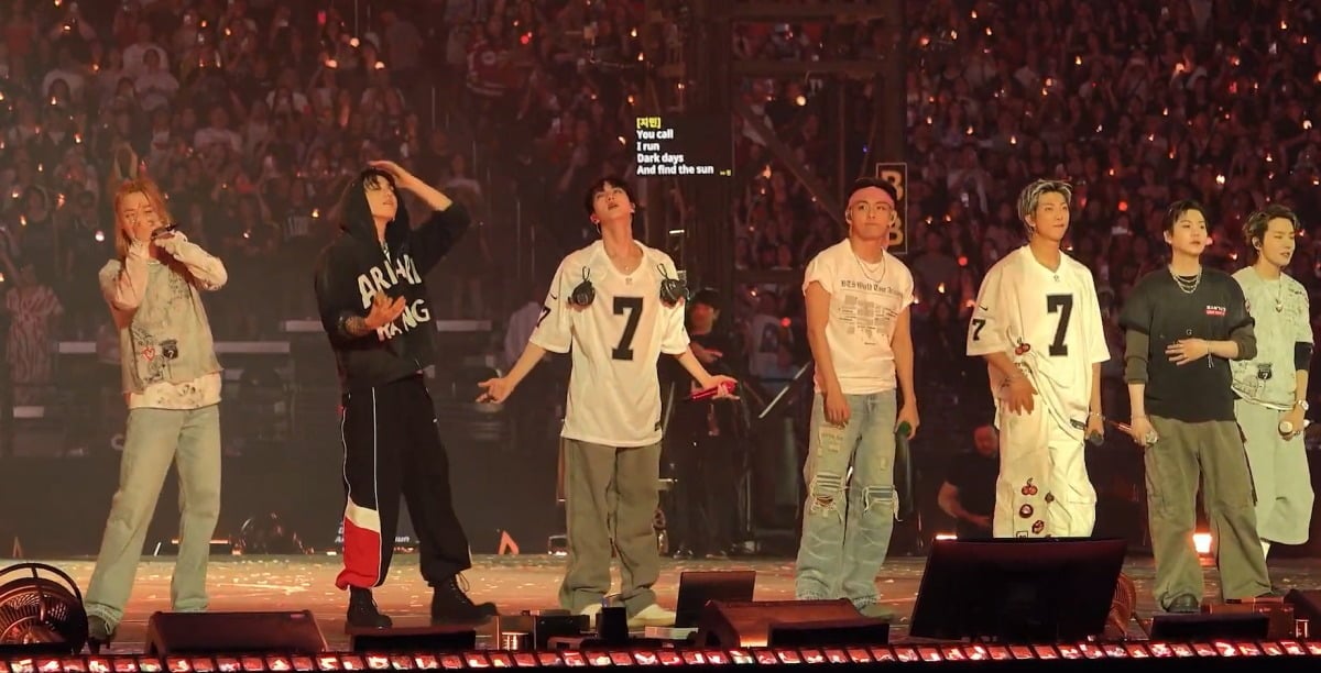 BTS Las Vegas Allegiant Stadium Concert Recap / Courtesy of BigHit Music
