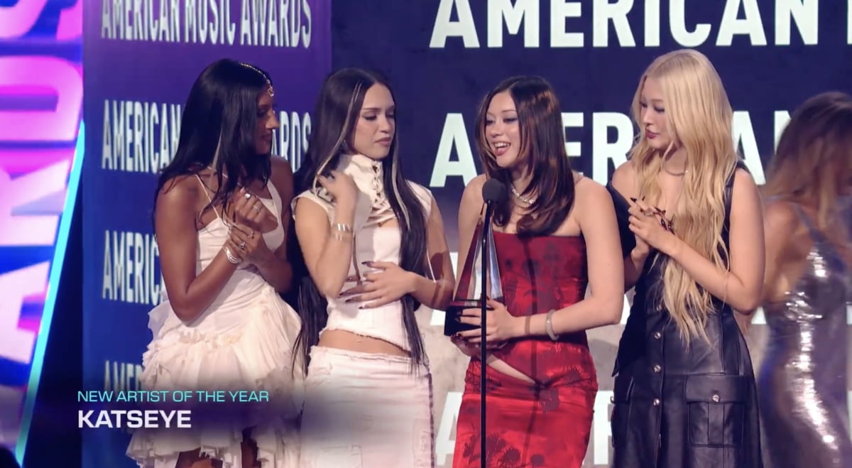 사진=AMA 공식 유튜브 채널 'American Music Awards'