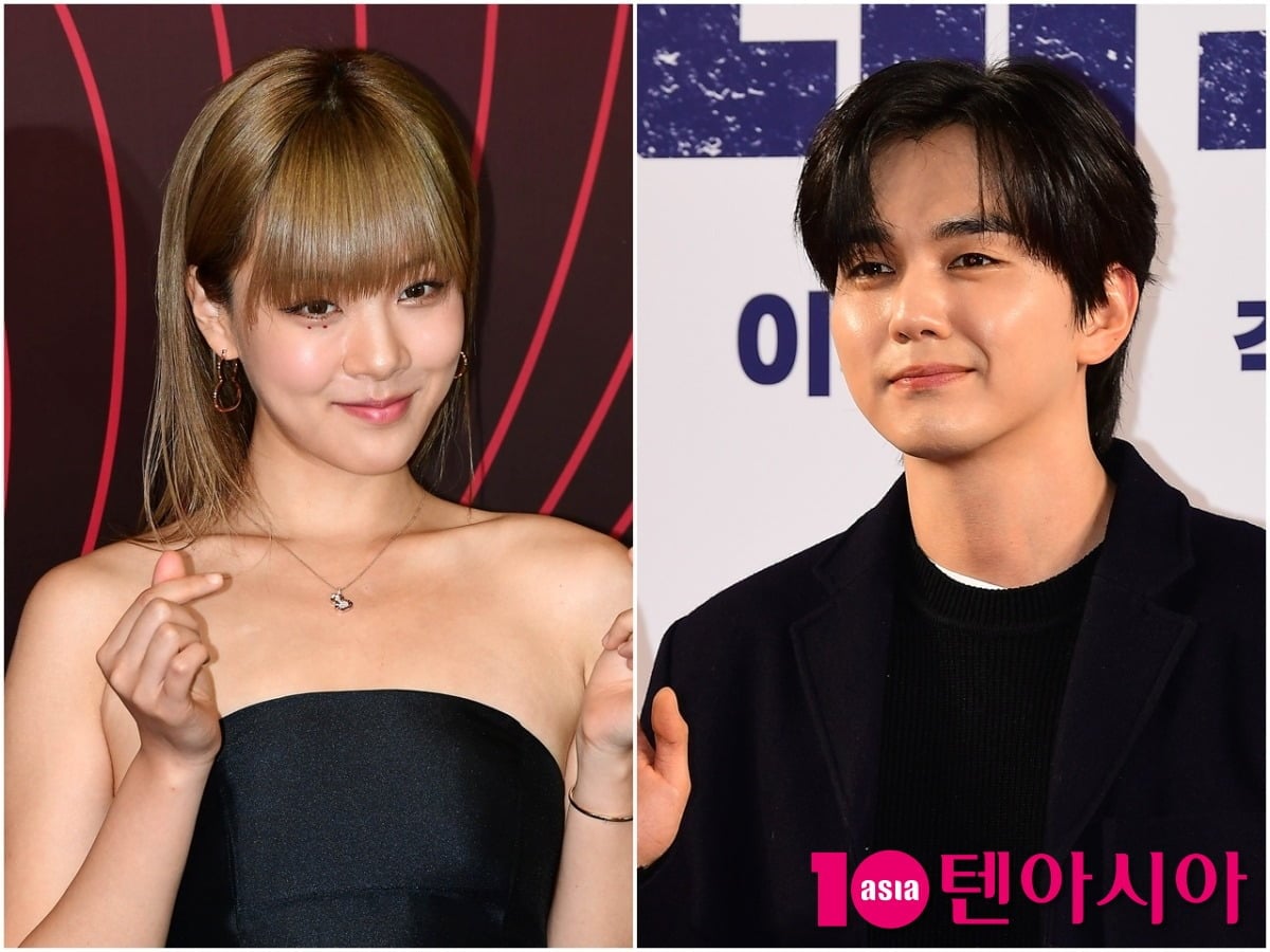 비비와 유승호가 각 공식행사에 참석해 포즈를 취하고 있다./사진=텐아시아DB