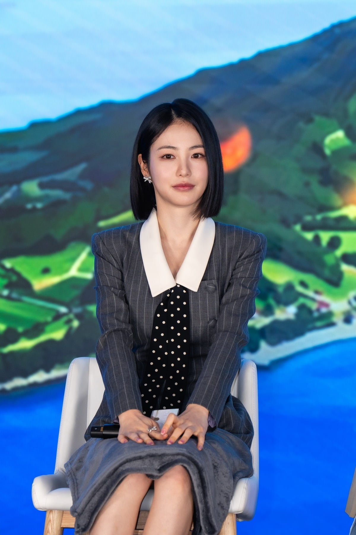 배우 신예은이 '닥터 섬보이' 제작발표회에 참석했다. / 사진제공=KT스튜디오지니