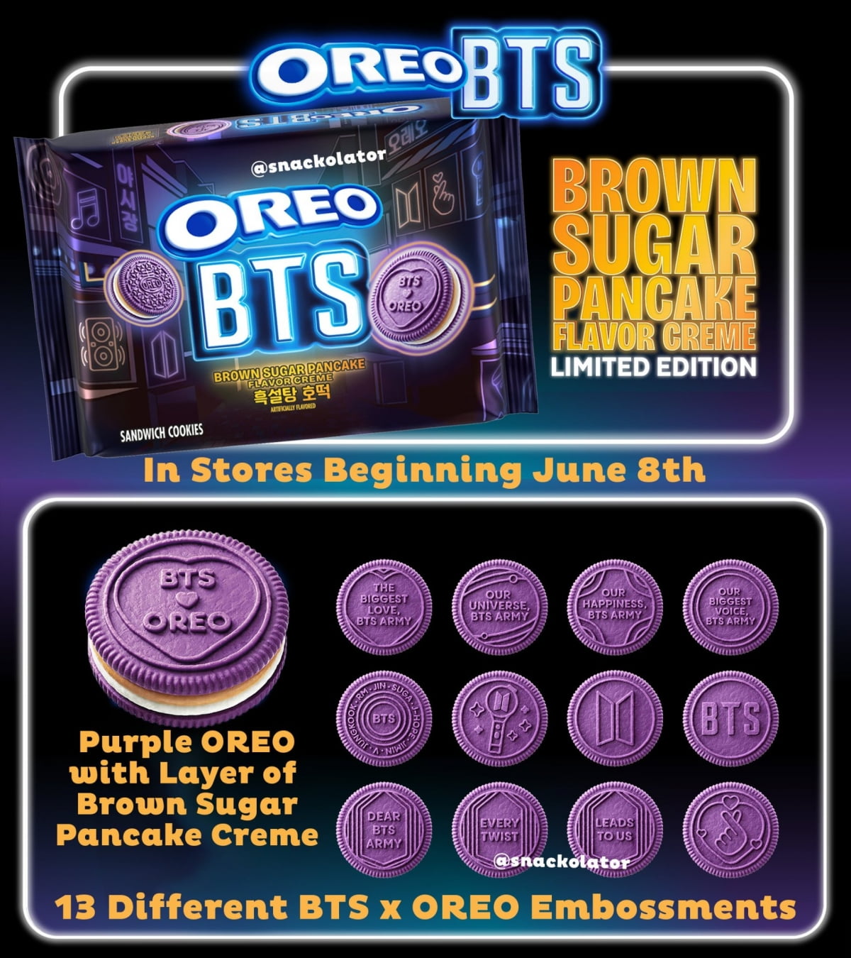 Oreo products released in collaboration with BTS. /DONG SEO