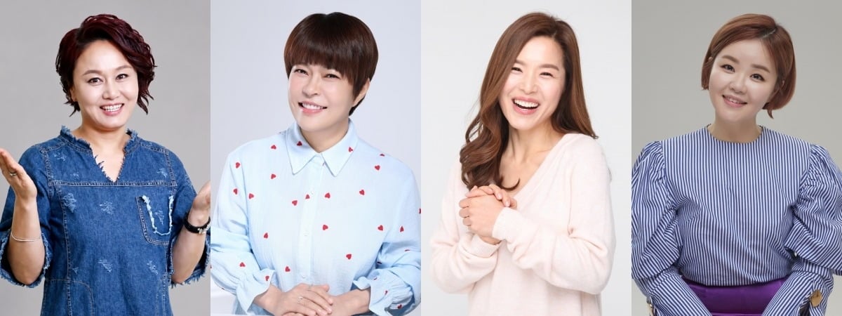 이경실 조혜련 김지선 김효진이 '아형'에 출연한다./사진=각 소속사 제공