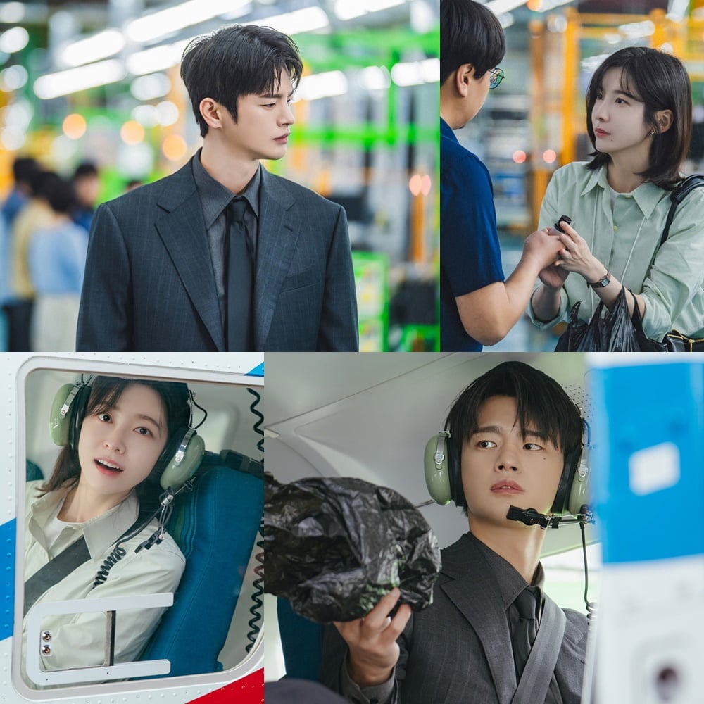tvN 새 월화드라마 '내일도 출근!' 서인국과 박지현의 스틸컷이 공개됐다. / 사진=tvN ‘내일도 출근!’