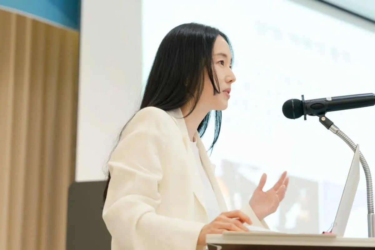 이정현이 강연자로 나섰다. / 사진=이정현 SNS