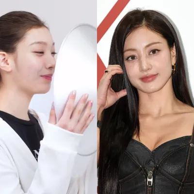 4대 기획사 아이돌 자매 탄생하나…트와이스 지효 동생, 하이브 신인 걸그룹 영상서 '깜짝 등장'
