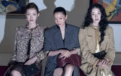 ♥하정우 또 반하겠네…차정원, 장윤주 옆에서도 살아남은 '모델급 각선미'