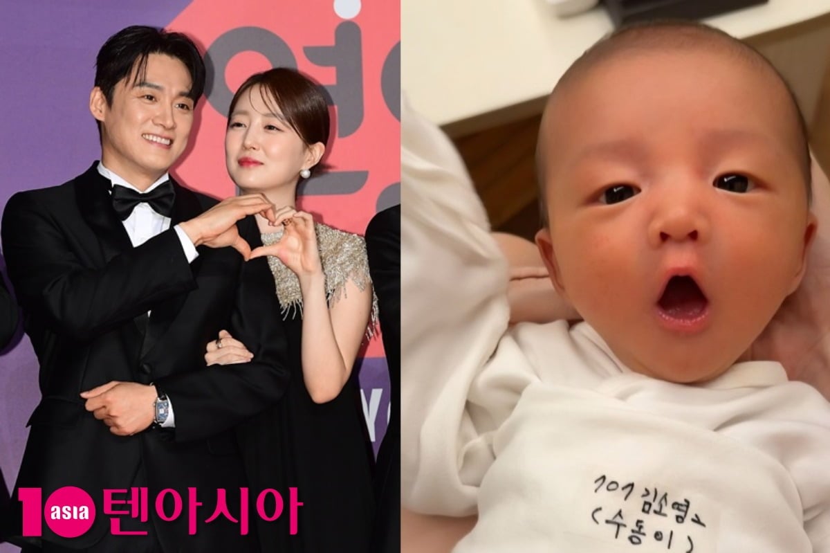 오상진, 김소영 부부의 둘째 출산 현장이 공개된다./사진=텐아시아DB, KBS