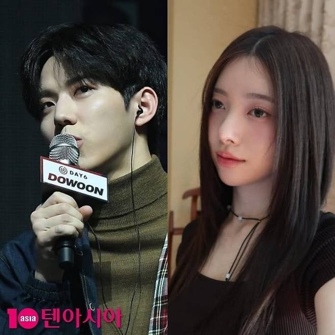 그룹 데이식스 도운(왼쪽)과 인플루언서 유혜주 친동생 유지유가 열애설의 주인공이 됐다/사진 = 텐아시아 사진DB-유지유 인스타그램 캡처