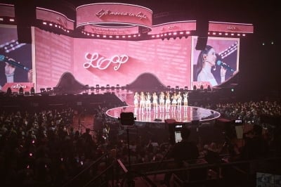 아이오아이, 9년새 더 예뻐졌네…콘서트서 팬들 울렸다[종합]