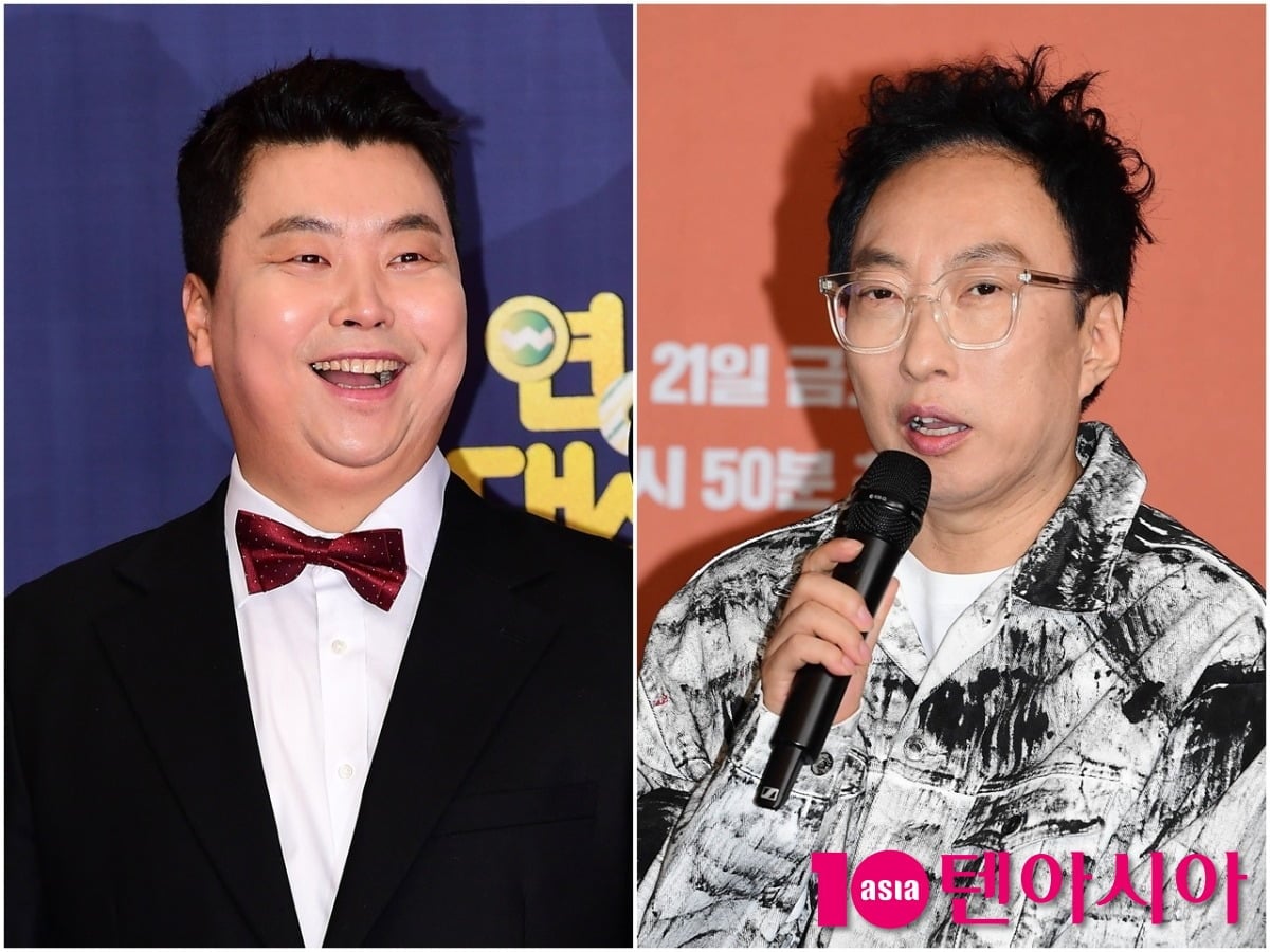 정호영 셰프와 박명수가 각 공식 행사에 참석했다./사진=텐아시아DB