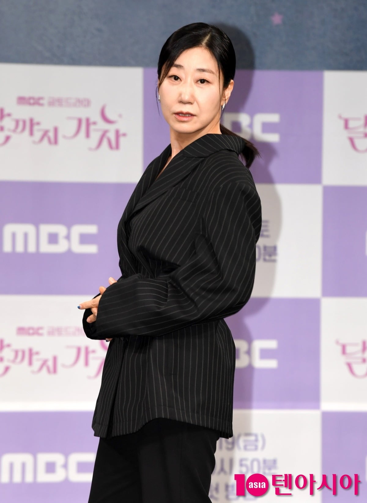 배우 라미란이 공식 행사에 참석해 포즈를 취하고 있다./사진=텐아시아DB