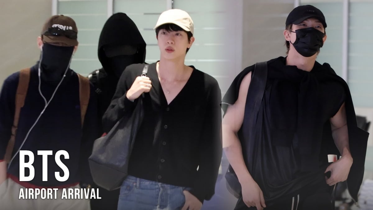 BTS, 보고 싶었어...드디어 입국