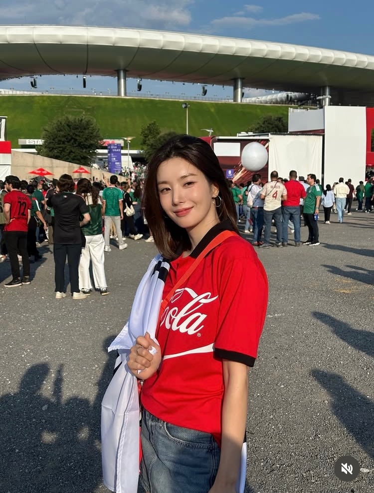 홍명보호, 2-1로 짜릿한 역전승…권은비, 멕시코서 선수들 응원해