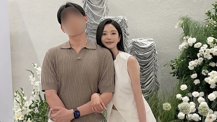 ‘10월 결혼’ 윤하정, 남편을 너무 좋아하네…착 붙어서 공개 스킨십