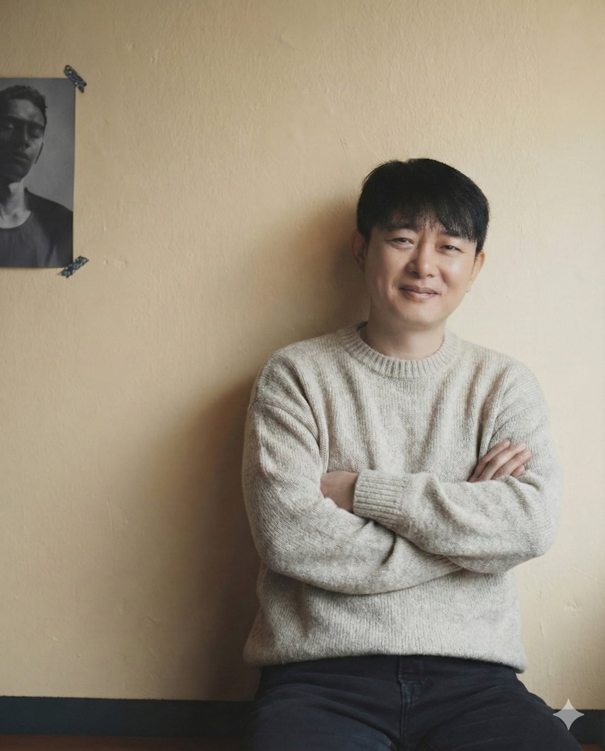 장편소설 '어느 멋진 도망'을 출간한 나상천 작가가 미소 짓고 있다./사진 = 작가 제공