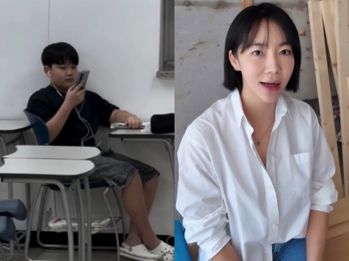 이윤진 아들이 통역사 시험에 도전했다. / 사진=이윤진 SNS