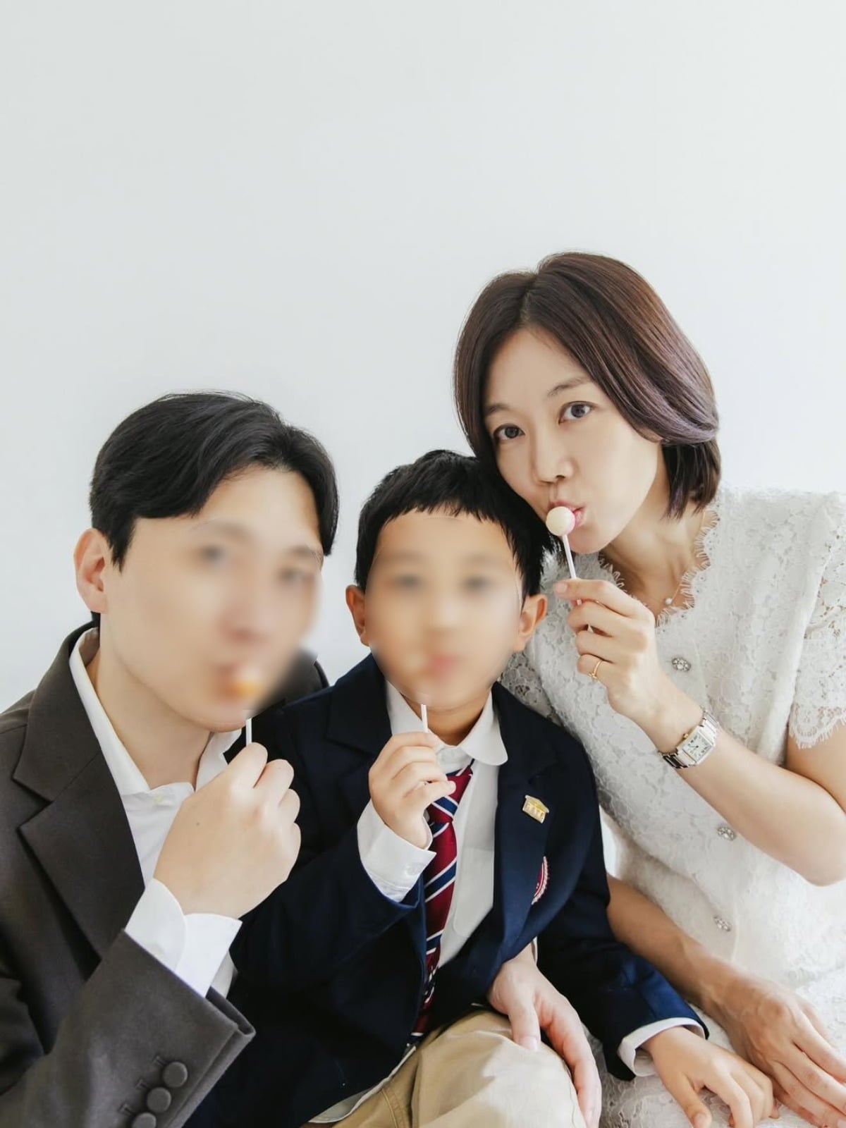 서현진 아나운서가 가족 사진을 공개했다. / 사진=서현진 SNS