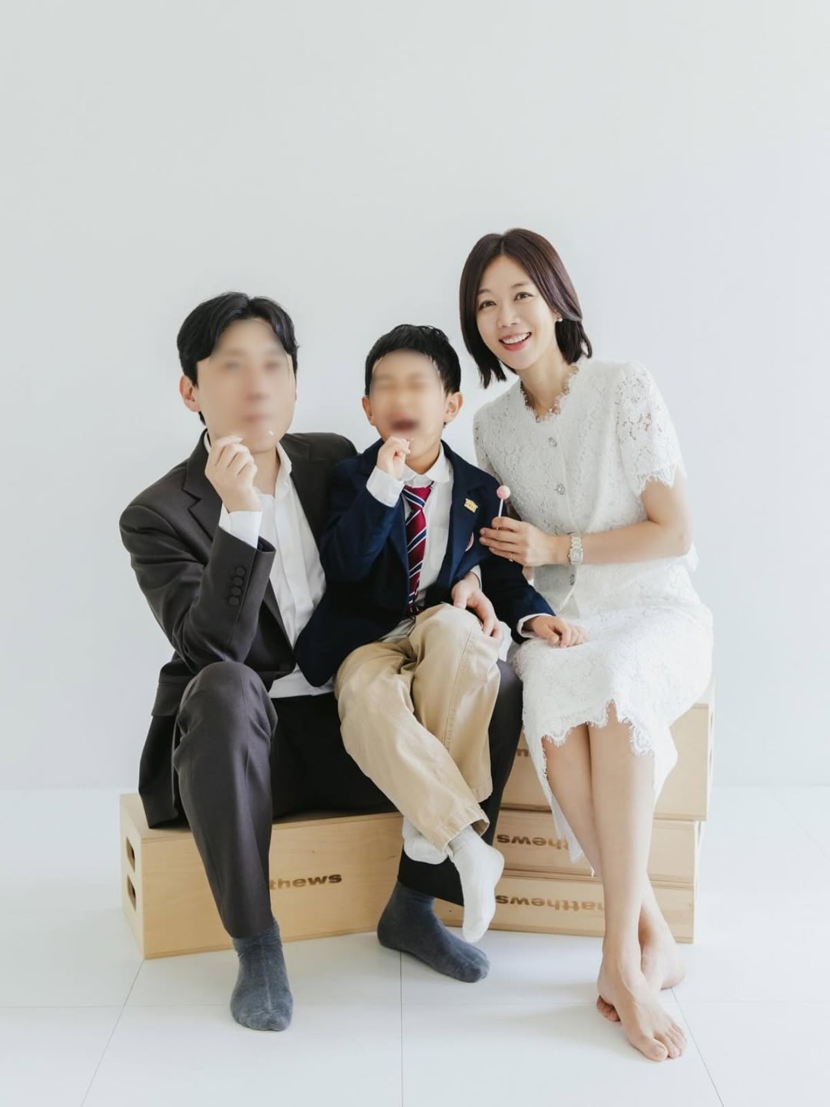서현진 아나운서가 가족 사진을 공개했다. / 사진=서현진 SNS