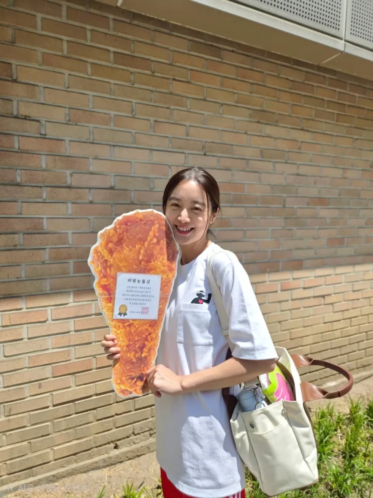 혜림이 아들 운동회에 참석했다. / 사진=혜림 SNS