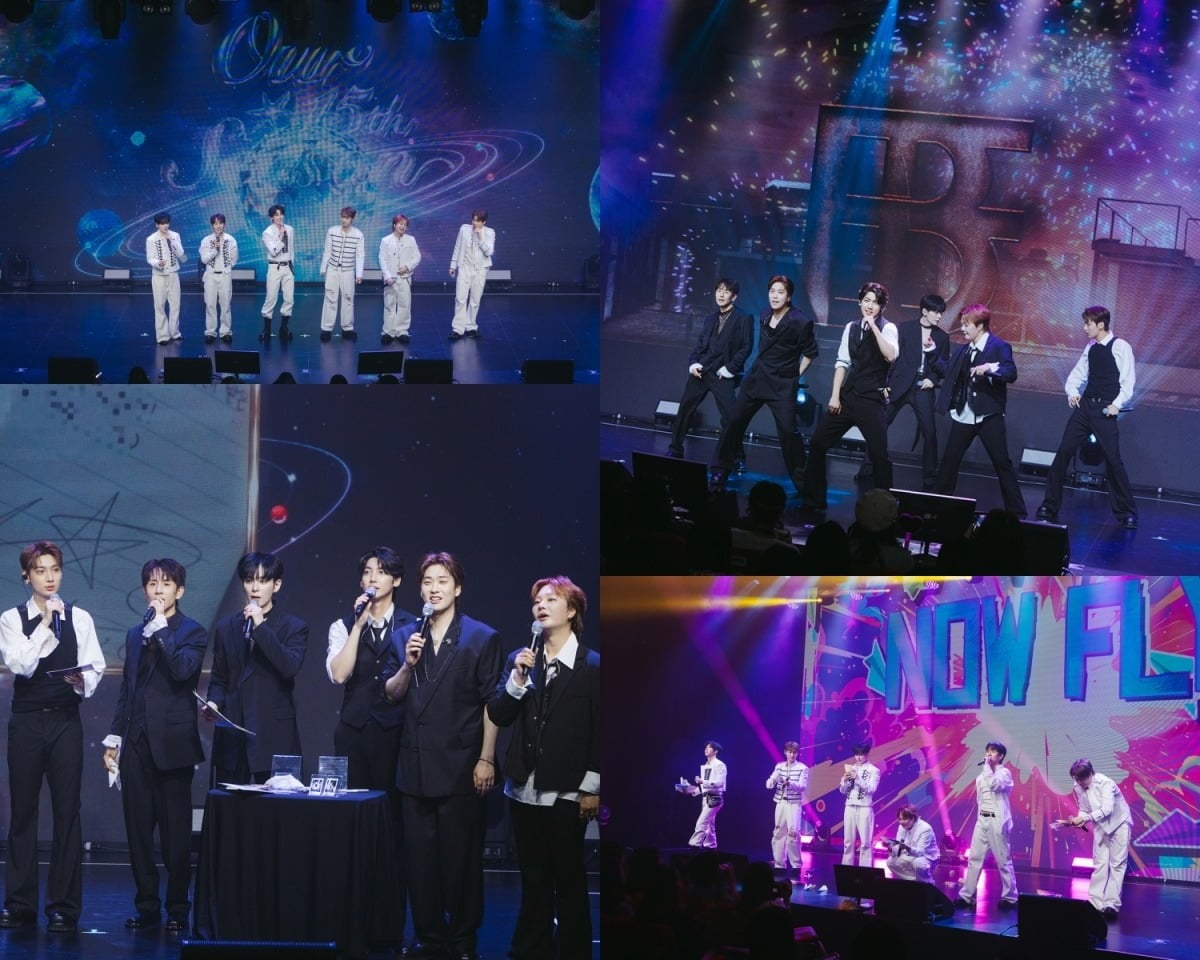 보이프렌드가 데뷔 15주년 기념 팬 콘서트 'Our 15th Season'를 마쳤다./사진제공=보이프렌드