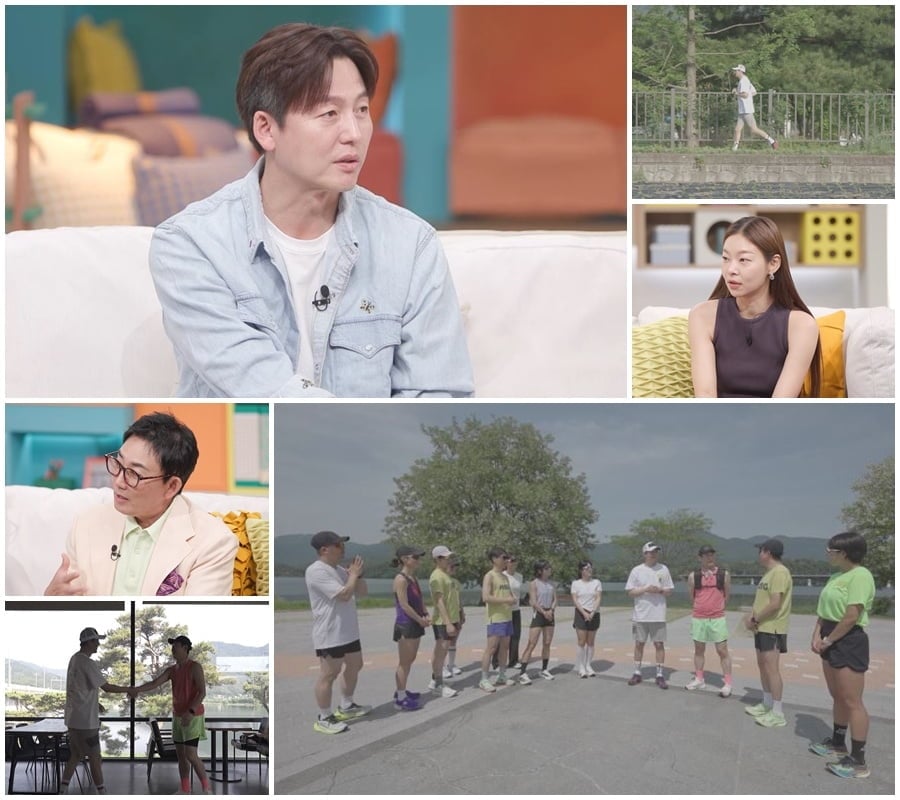 '48세 미혼' 천명훈, 러닝 동호회서 '짝' 찾나…女회원에 사심 표현 ('신랑수업2')