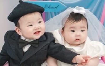 손민수♥임라라 쌍둥이, 벌써 200일…대왕 만두 변신에 '심쿵' ('슈돌')