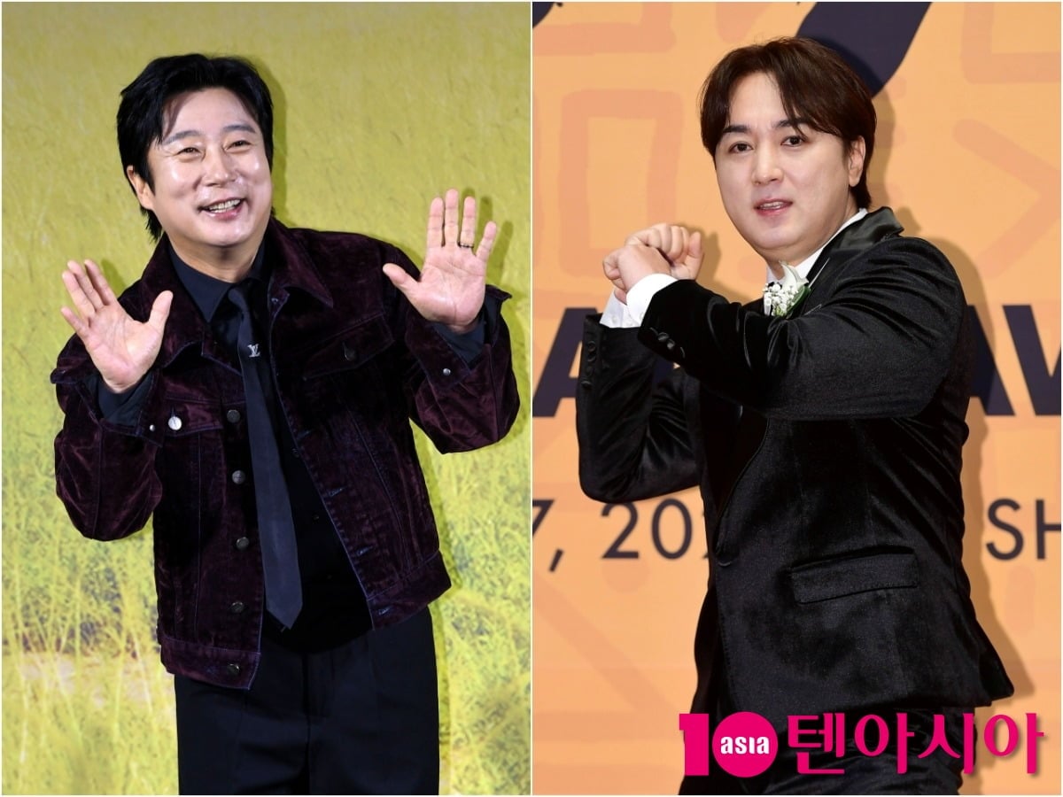 한국 예능 대표로 '닥치고 한일전'에 출연하는 이수근과 황제성. / 사진=텐아시아 DB