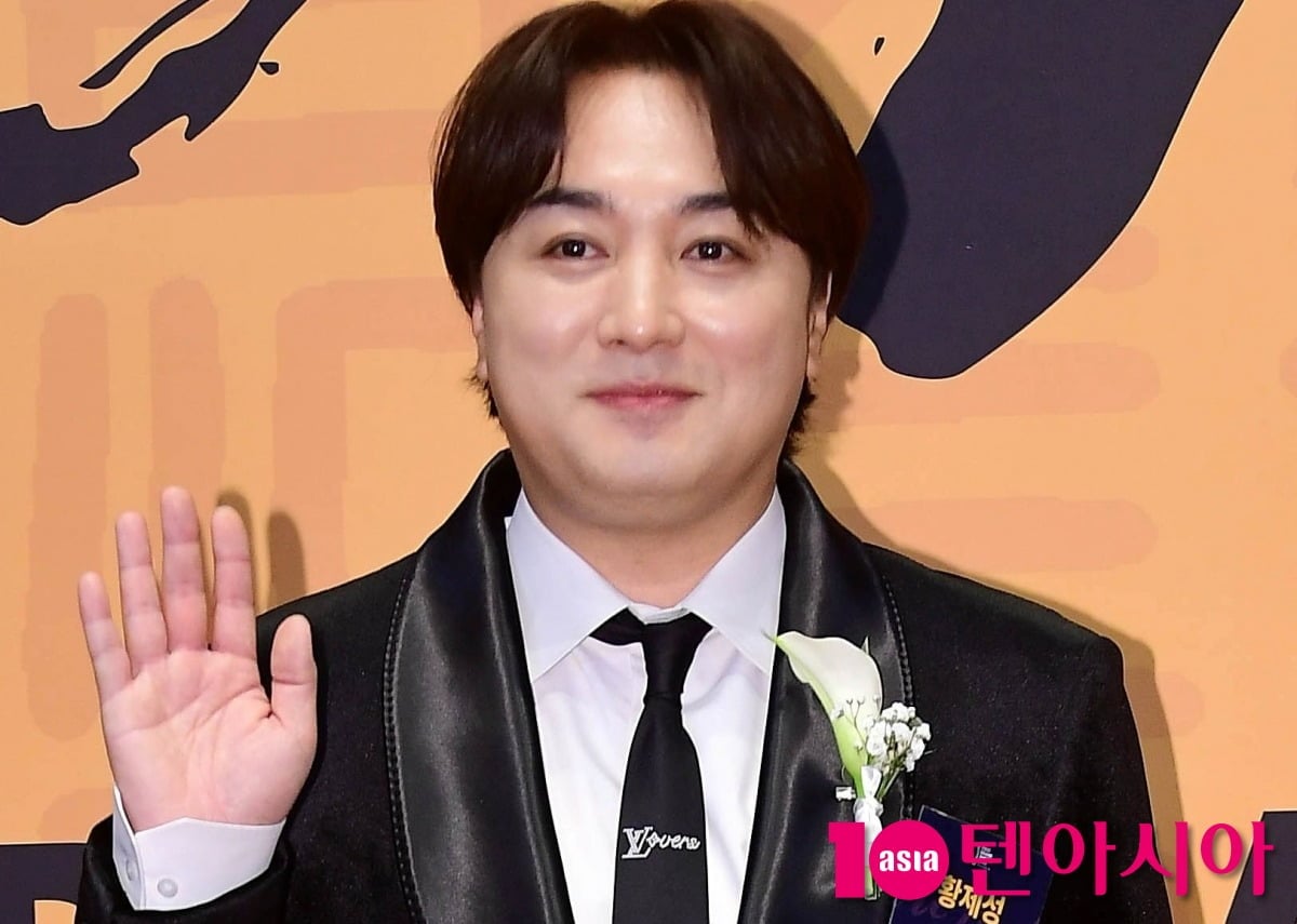 황제성이 공식 행사에 참석한 모습이다. / 사진=텐아시아 DB