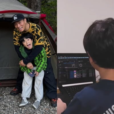 벌써 이렇게 컸나…'슈돌' 개리 子 하오, 초등생인데 아빠 닮은 수준급 음악 실력에 '깜짝'