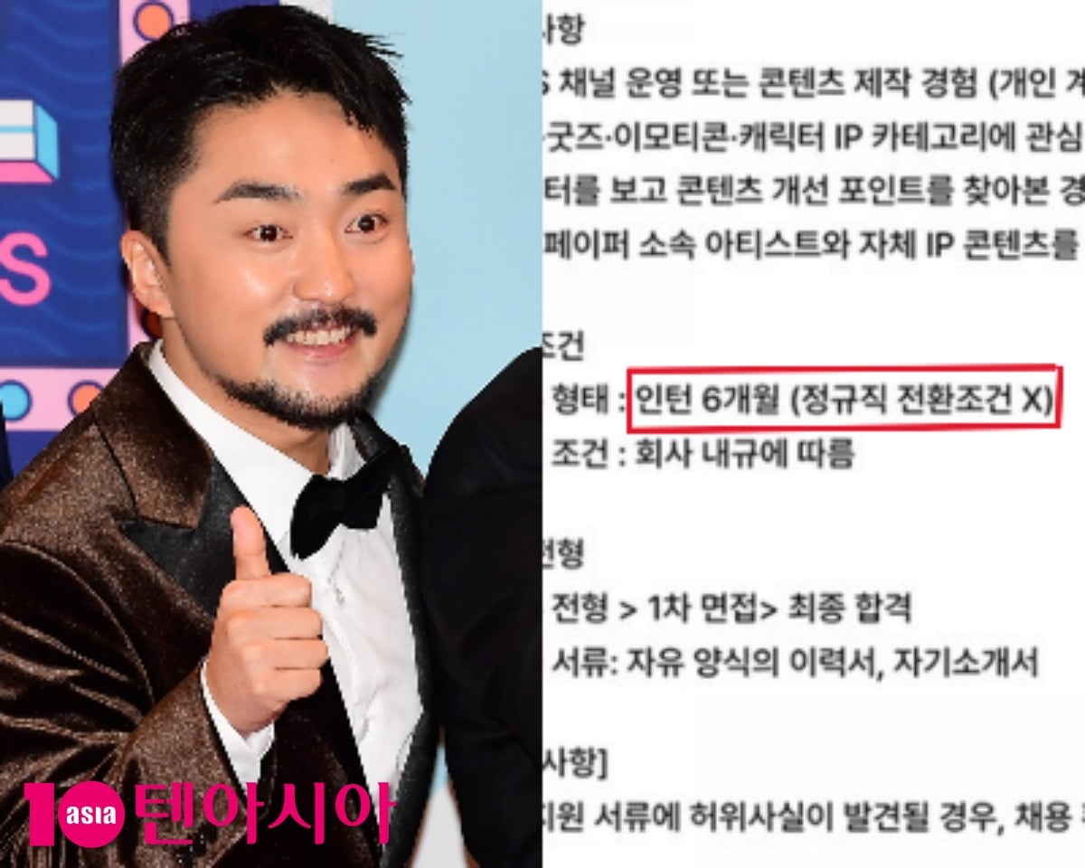 블랙페이퍼가 채용 공고로 구설에 휘말렸다. / 사진=텐아시아DB, 블랙페이퍼 채용 공고