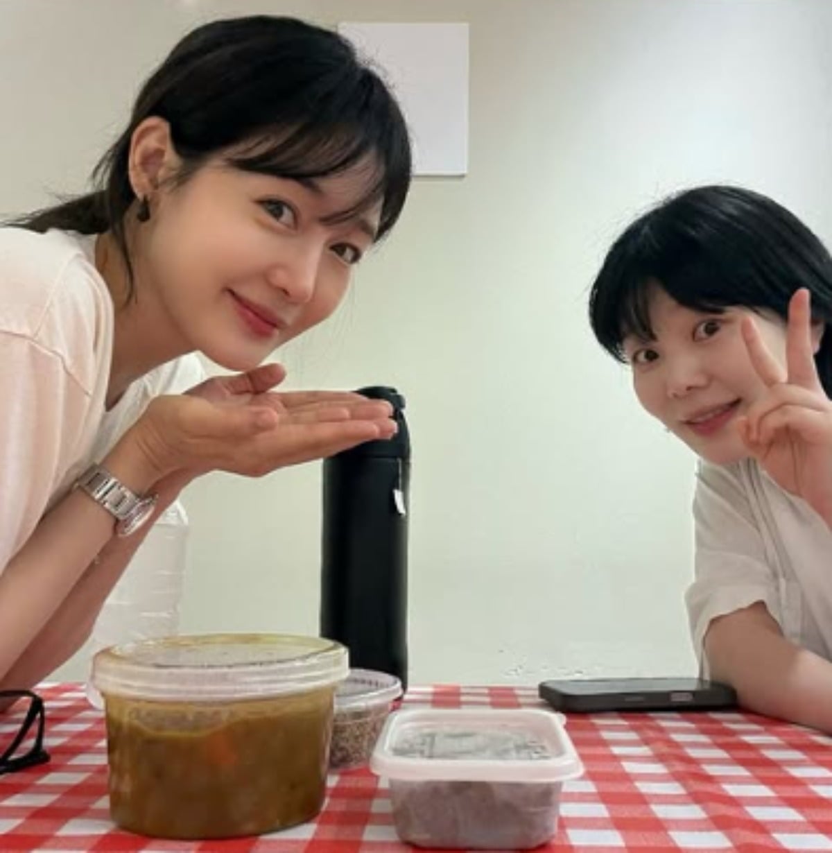 성유리가 이문정의 순산을 기원했다. / 사진=성유리 SNS