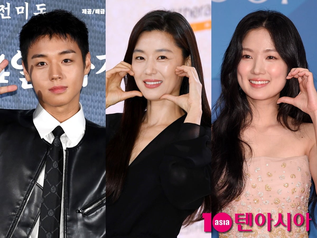 쇼박스 배급작인 영화 '왕과 사는 남자'의 박지훈, '군체'의 전지현, '살목지'의 김혜윤. / 사진=텐아시아DB