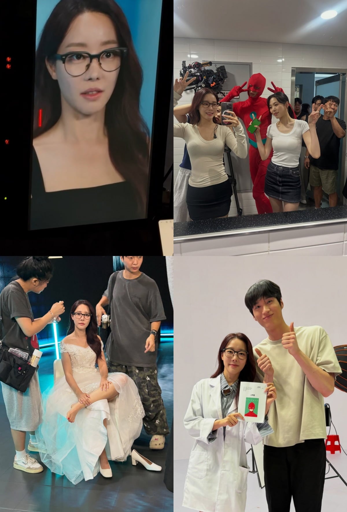 고우리가 촬영 현장 사진을 공개했다. / 사진=고우리 SNS