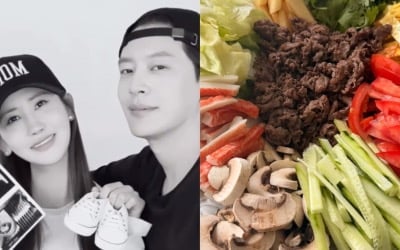 "우리 엄마가 최고"…'43세 임신' 이다해, 母 정성 가득 월남쌈 한 상에 '감격'