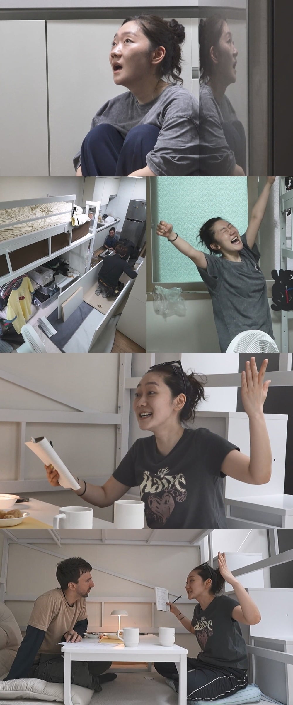 박경혜가 6평 원룸에 대형 장롱을 설치한다./사진제공=MBC