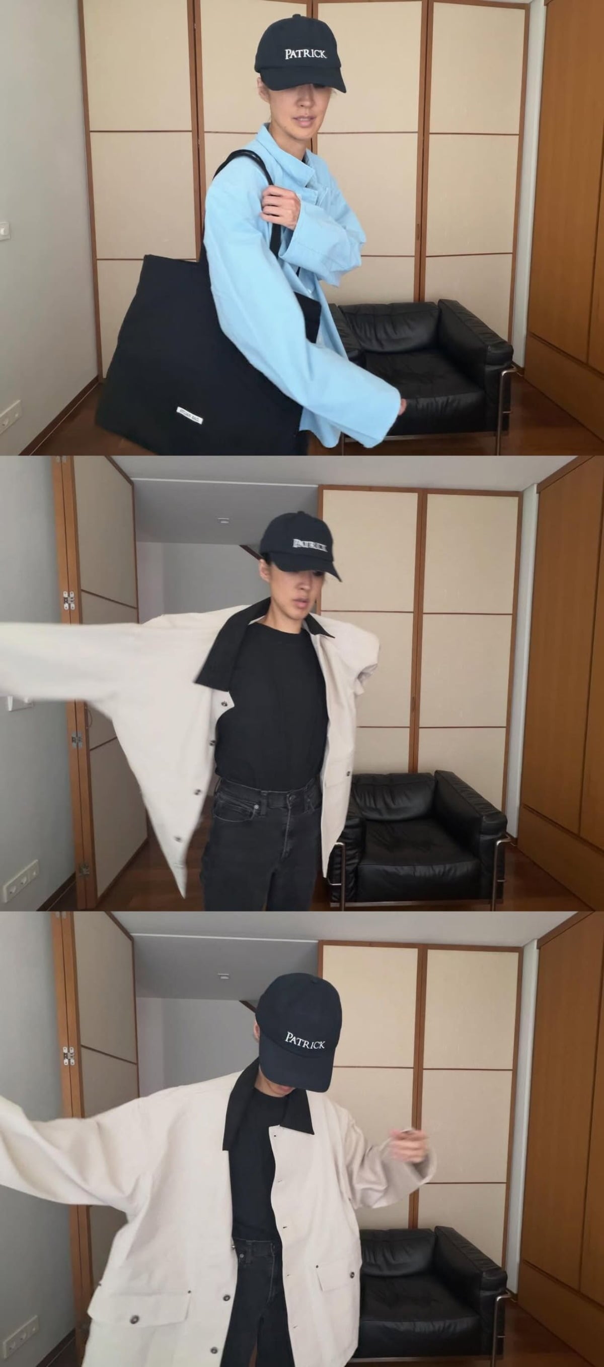 홍진경이 모델다운 패션 소화력을 보여줬다. / 사진=홍진경 SNS