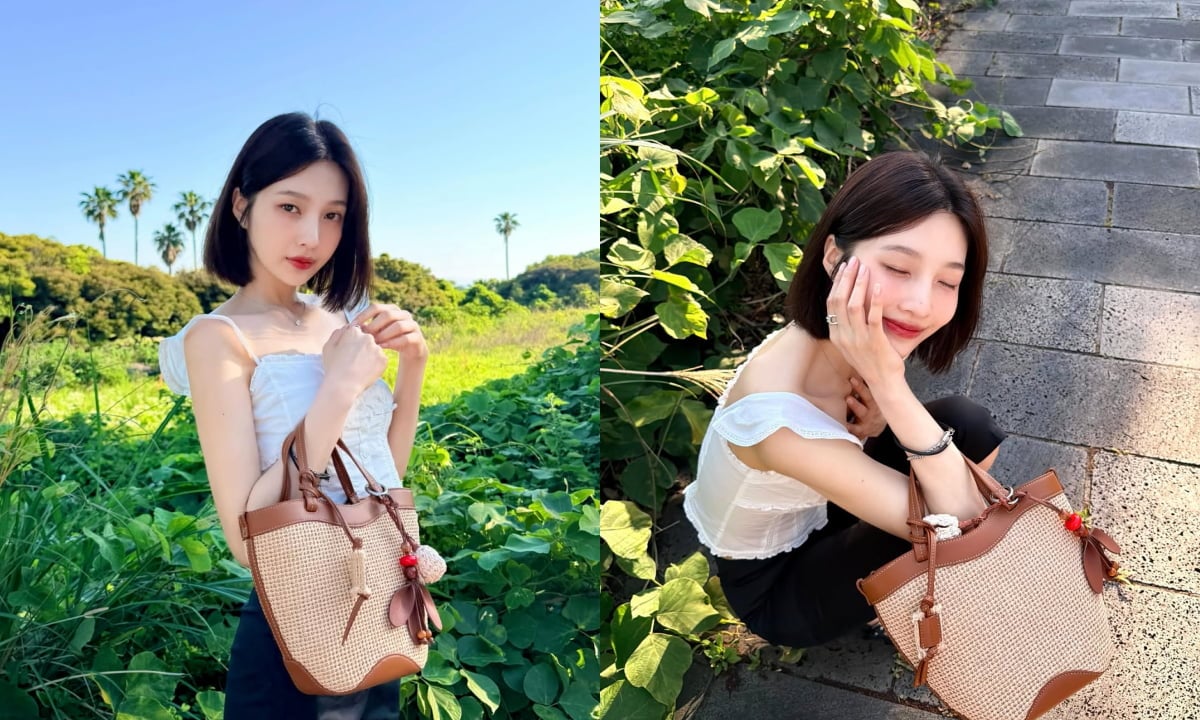 '뼈말라' 조이, 카프리 팬츠도 찰떡 소화…"여름 안녕"