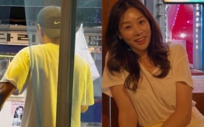 '불륜 용서' 장신영, ♥강경준과 애정 전선 이상 無…식당서 공개 데이트 인증까지