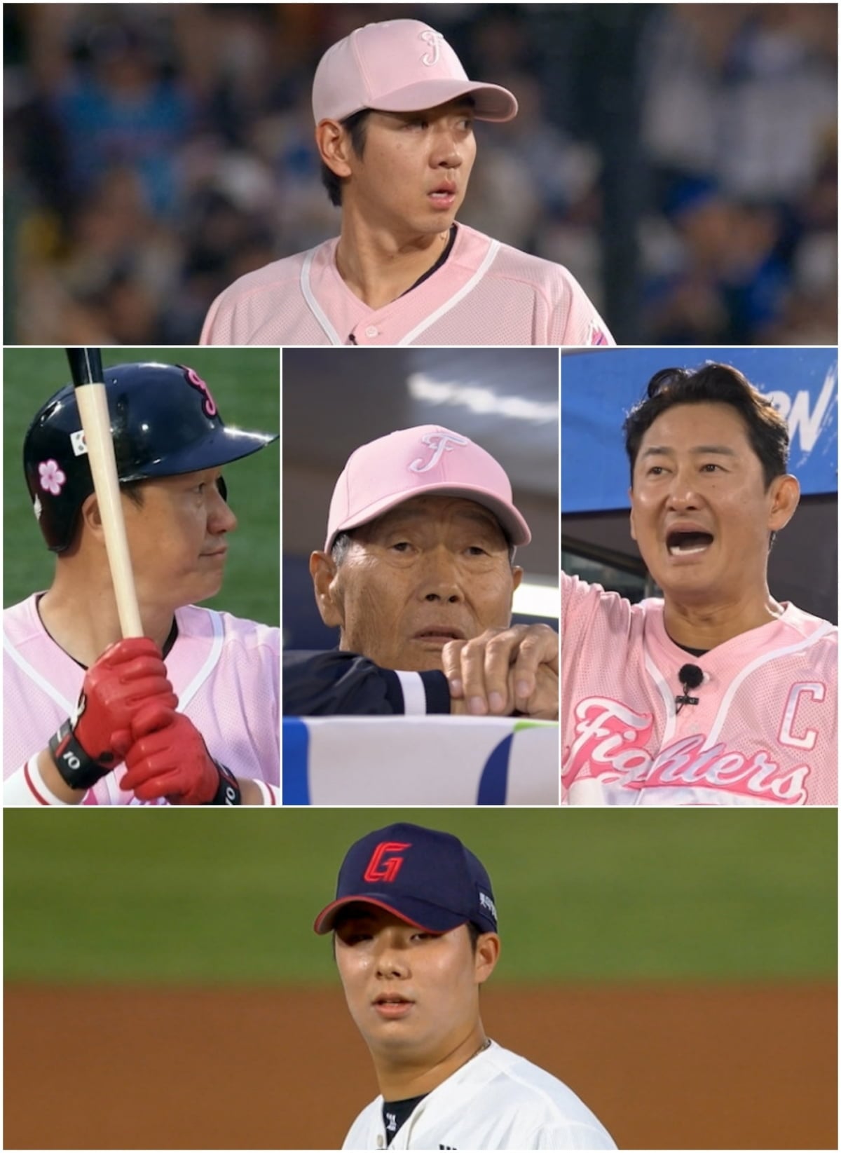 스튜디오C1 야구 예능 프로그램 ‘불꽃야구2’ 5화에서 불꽃 파이터즈와 자이언츠의 대결이 펼쳐진다. / 사진 제공 : 스튜디오C1 