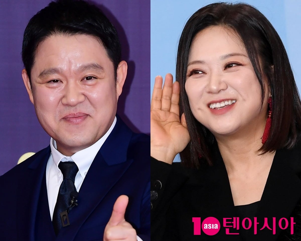 '심야괴담회' MC를 맡은 김구라와 김숙 / 사진=텐아시아DB