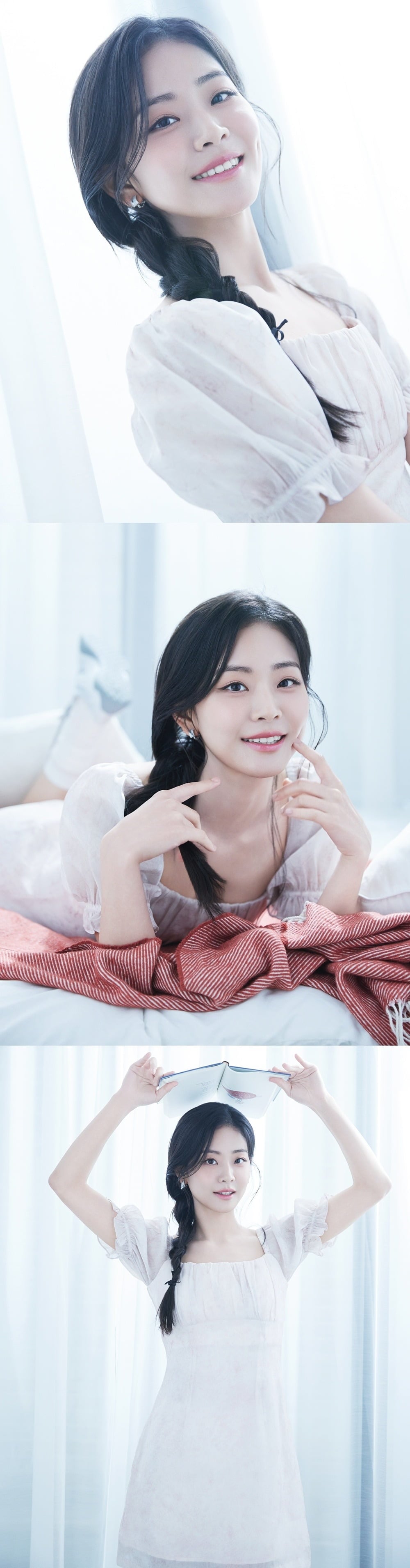 배우 정수빈이 상반된 매력의 화보를 공개했다./사진제공=제이와이드컴퍼니