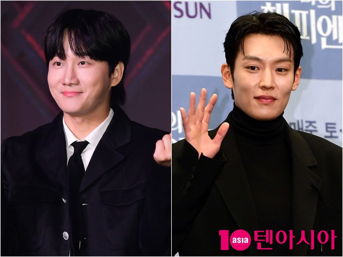 이용진, 이기택이 공식 행사에 참석한 모습이다. / 사진=텐아시아 DB