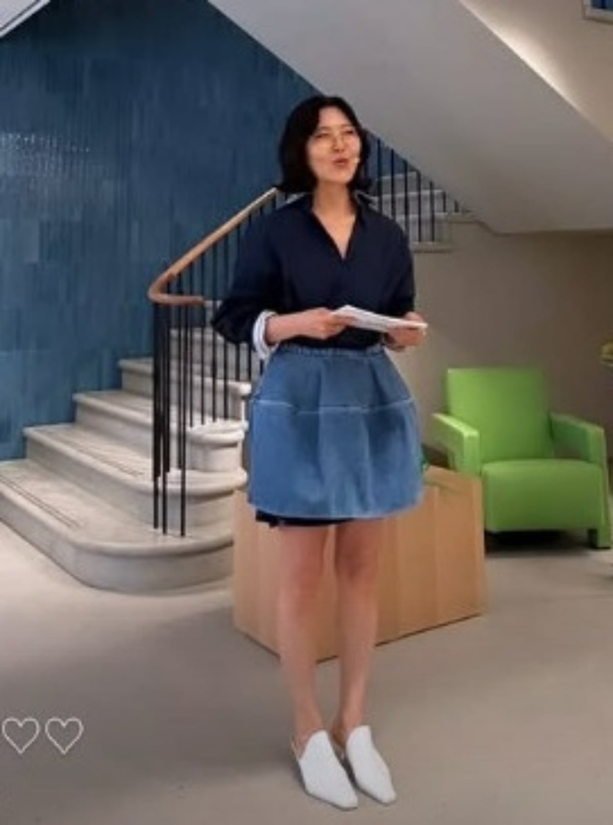 스타일리스트 한혜연이 날씬해진 몸매를 유지 중인 근황을 전했다. / 사진=한혜연 SNS