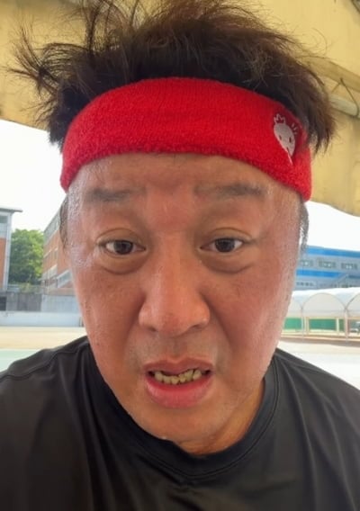 '55세' 정준하, 3연속 '무도런' 완주 성공했다…한 달간 연습 매진→새빨개진 안색 포착