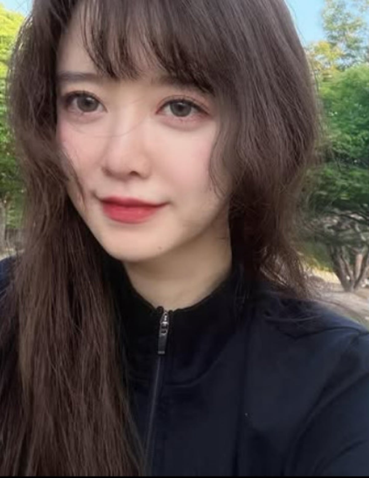 배우 구혜선이 카메라를 응시하고 있다. / 사진=구혜선 SNS