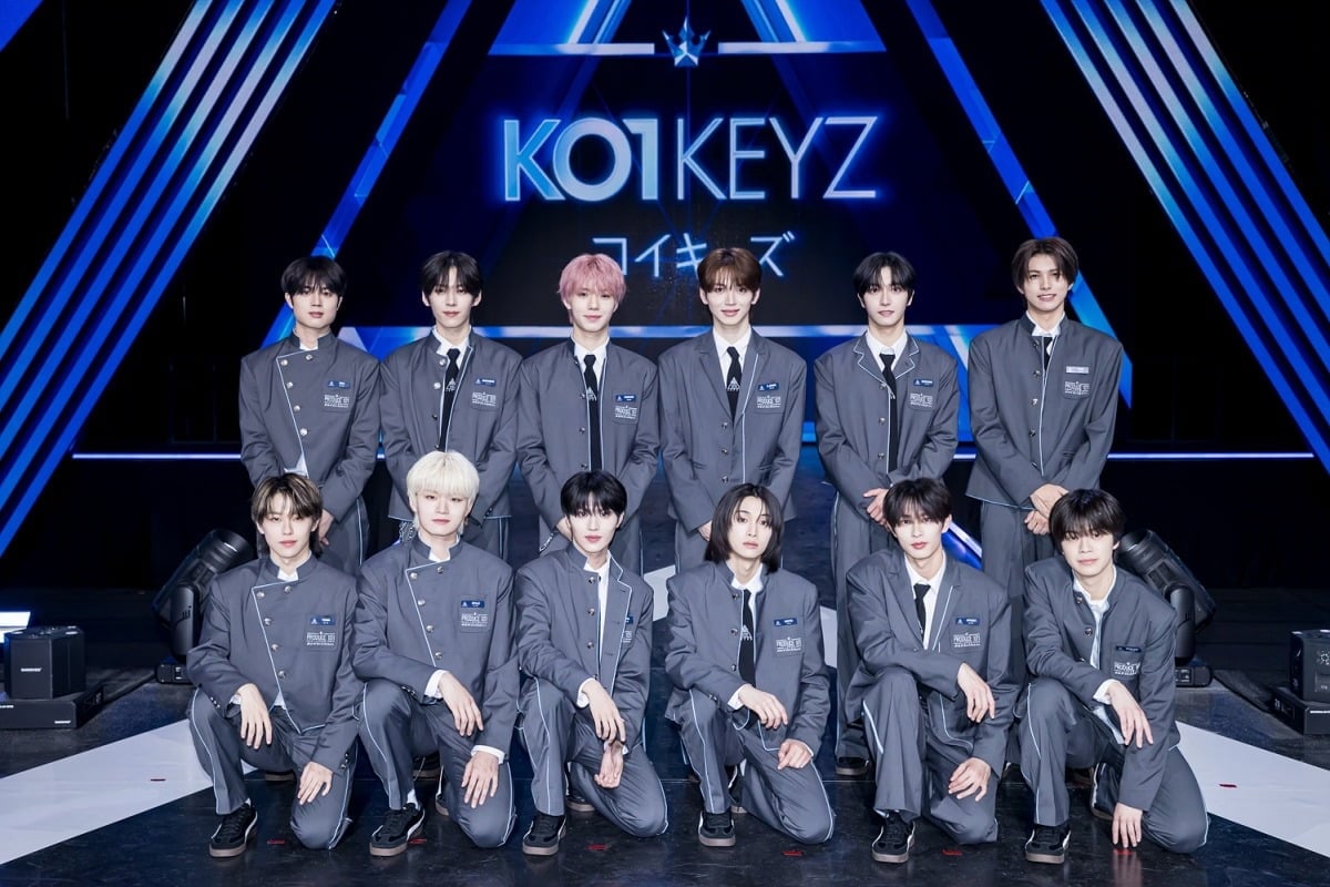 12인조 글로벌 보이그룹 KO1KEYZ(코이키즈)가 탄생했다./사진제공=엠넷