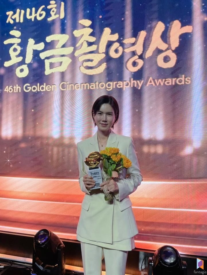 배우 공민정이 영화 '메소드연기'로 심사위원특별상을 받으며 연기력을 인정받았다./사진제공=판타지오
