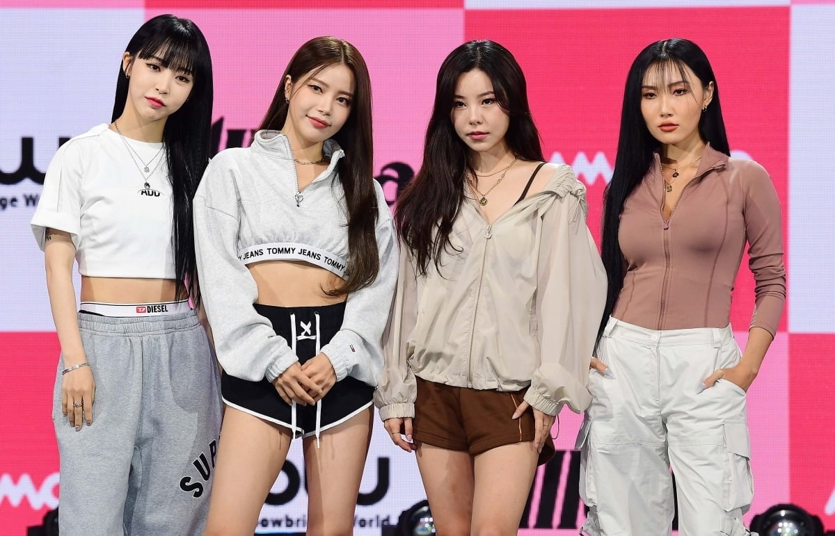 그룹 마마무가 약 4년 만에 완전체로 예능에 출연했다. / 사진=텐아시아 DB