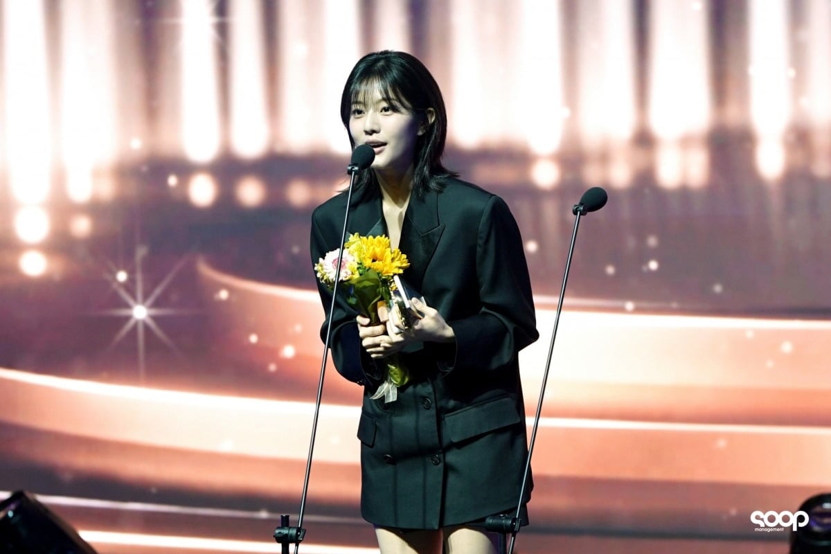 배우 신은수가 넷플릭스 영화 '고백의 역사'로 신인여우상을 받았다./사진제공=매니지먼트 숲